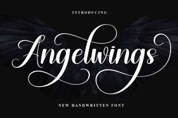 Angelwings: A Handwritten Font for Makers