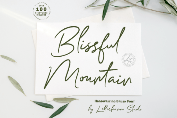 Blissful Mountain: The Professional Script Font for Modern Businesses