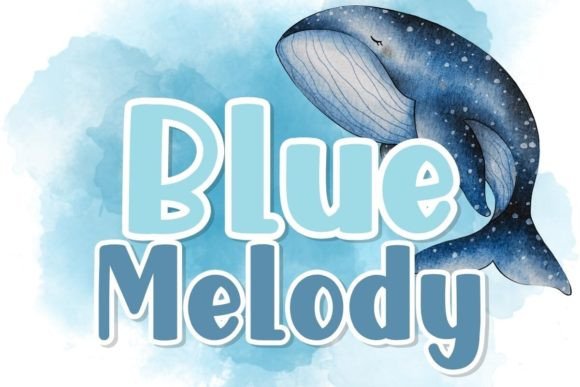 Blue Melody: A Script Font for Elegant Branding