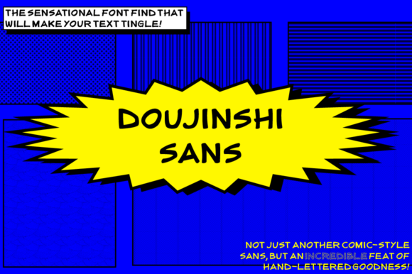 Bringing Handmade Charm to Your Products with Doujinshi Sans - Bold Italic