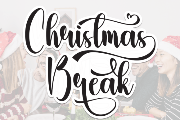 Christmas Break: A Fun Font for Modern Marketing Campaigns