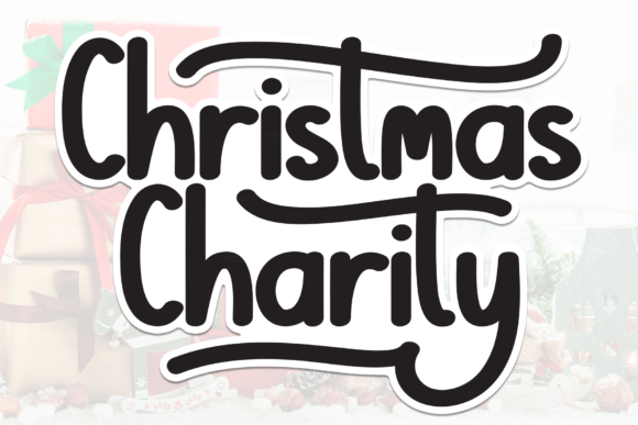 Christmas Charity: A Font That Makes Campaigns Feel Human