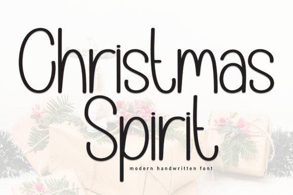 Christmas Spirit: A Handwritten Font for Editorial Warmth