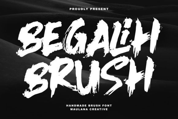 Discovering Begalih Brush: A Versatile Font for Creative Branding