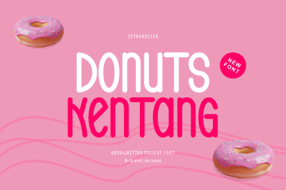 Donuts Kentang: A Friendly Font for Editorial Design