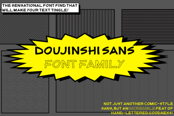 Doujinshi Sans: The Friendly Font for Building Your Brand
