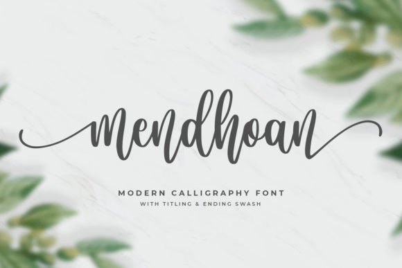 Elevate Your Web Design with Mendhoan Font