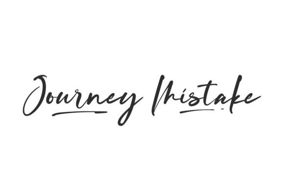 Enhance Your Brand with Journey Mistake Font