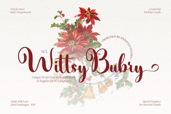 Enhance Your Editorial Design with Wittsy Bubry Font