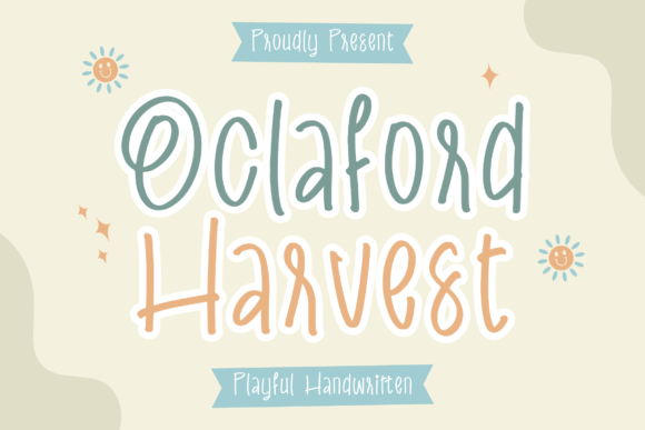 How Oclaford Harvest Font Builds a Playful Brand Identity