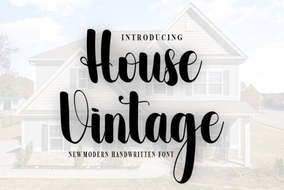 How the House Vintage Font Helps My Creative Products