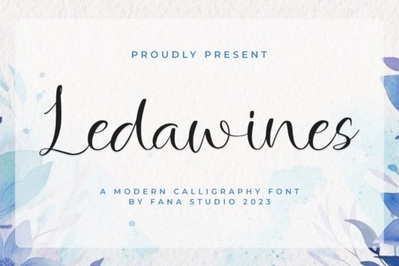Ledawines: The Elegant Script Font That Elevated My Brand