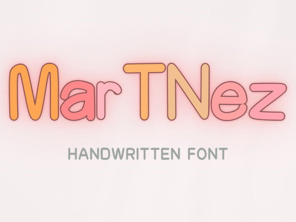 Martnez Font: A Handwritten Asset for Crafters and Product Creators