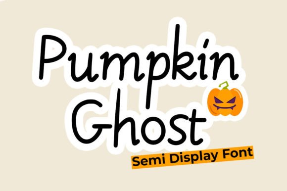 Pumpkin Ghost: The Script Font for Modern Campaigns