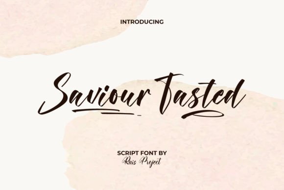 Saviour Tasted Font: A Web Designer's Go-To for Stylish Script