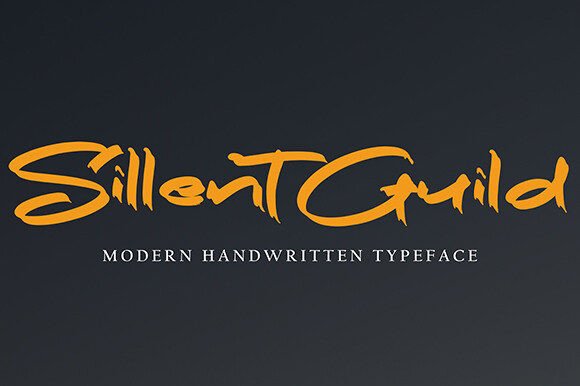 Sillent Guild Font for Bold and Rebellious Branding
