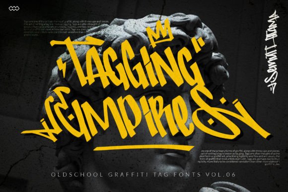 Tagging Empires: A Magical Script Font for Elegant Branding